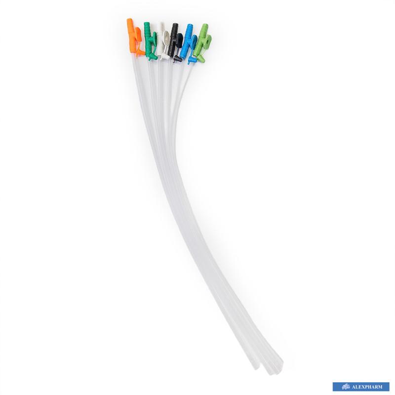 Катетер аспіраційний "ALEXPHARM", 16 Fr, з вакуум контролем, Kapkon конектор